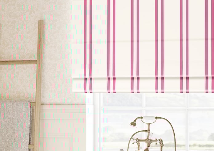 Winnies Stripe, Cosmos - Roman Blind - Image 5